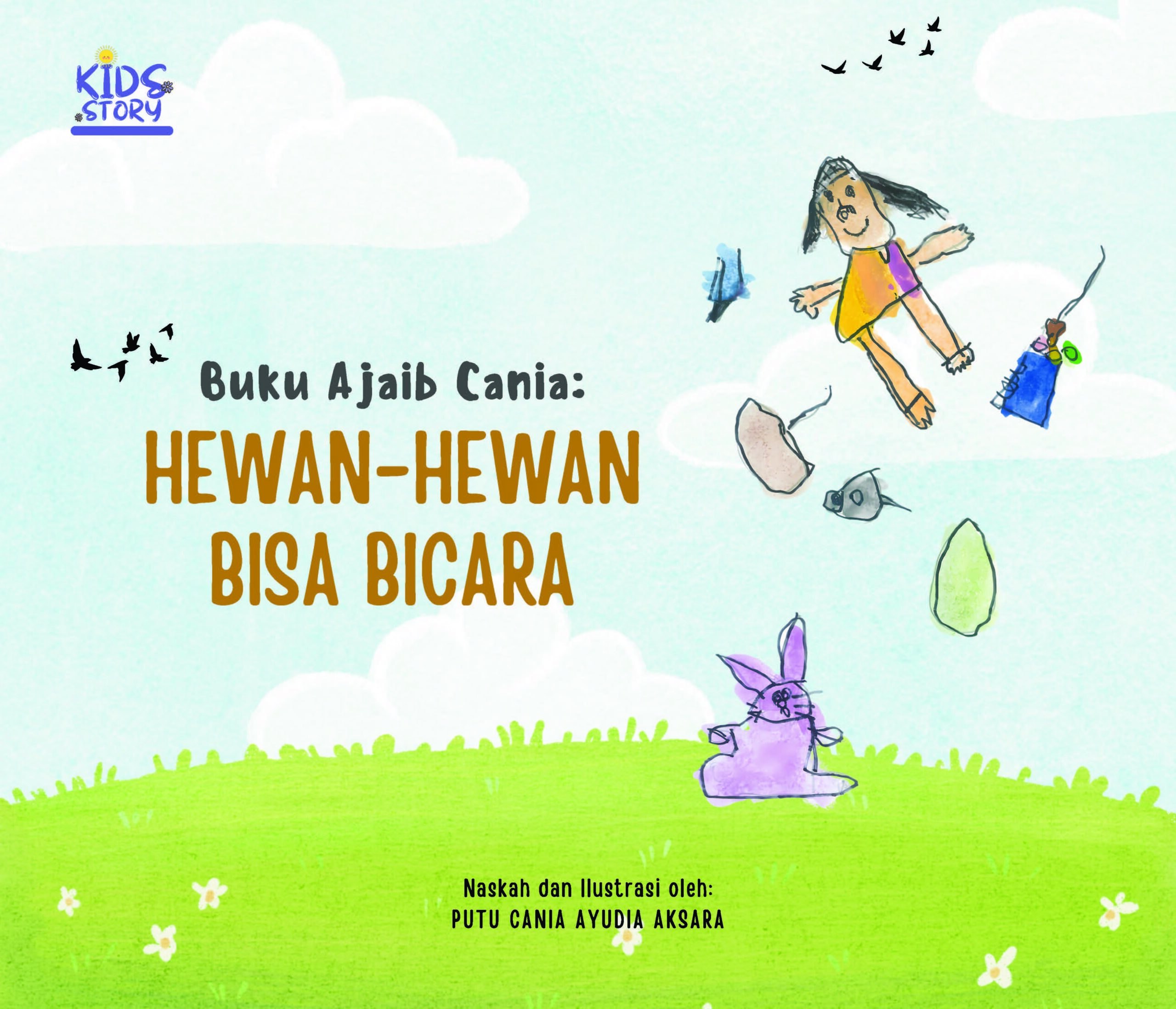 JD_PDF_COVER_Hewan-hewan Bisa Bicara_Page_1 Buku Ajaib Cania: Hewan-Hewan Bisa Bicara - Gambar 1