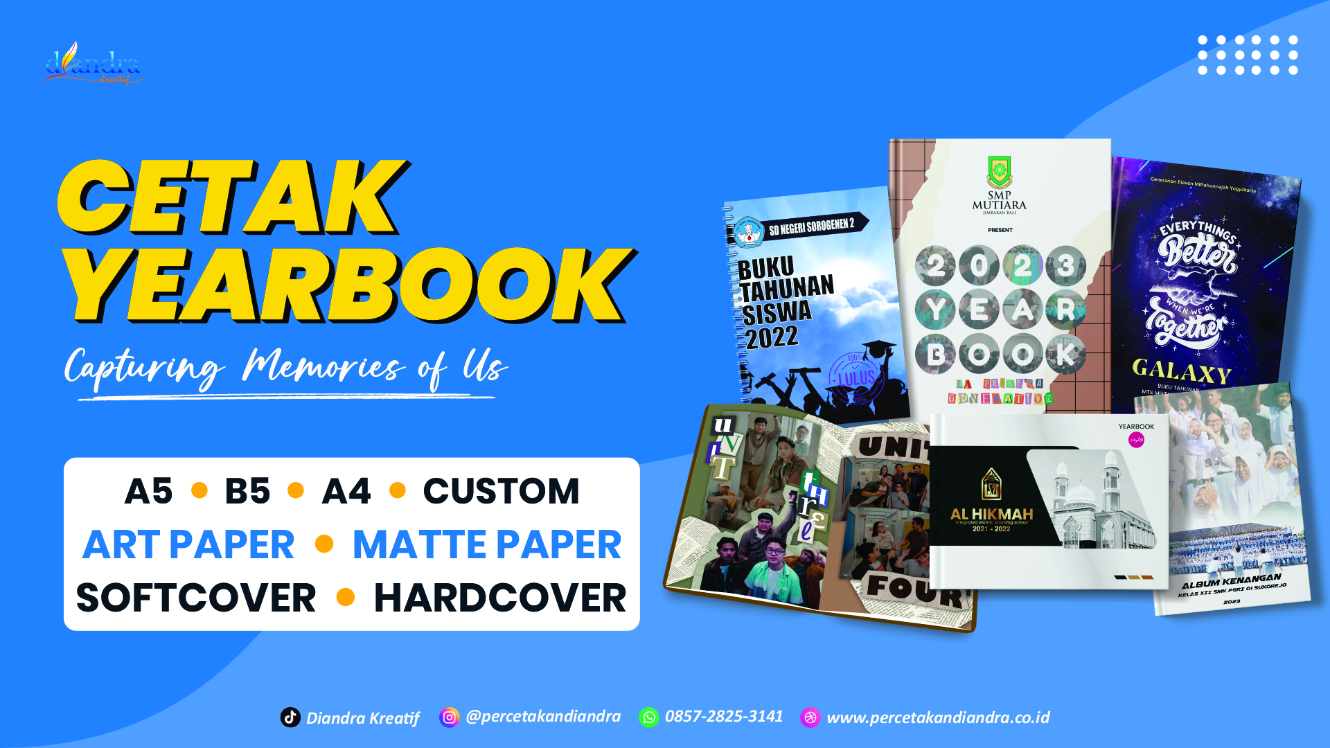 Tips Membuat Buku Tahunan Sekolah Berkesan