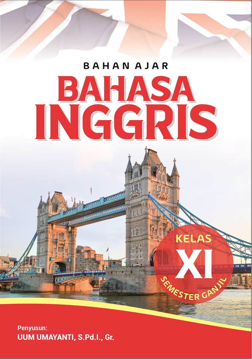 Kover Depan_Bahan Ajar Bahasa Inggris kelas XI_1 Bahan Ajar Bahasa Inggris Kelas XI Semester Ganjil - Gambar 1