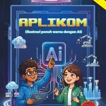 APLIKOM (ilustrasi penuh warna dengan AI)